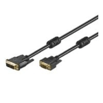 Goobay Wentronic goobay - Cavo VGA - Da HD-15 (M) a DVI-A (M) - 20 m - viti a testa zigrinata - nero (93260)