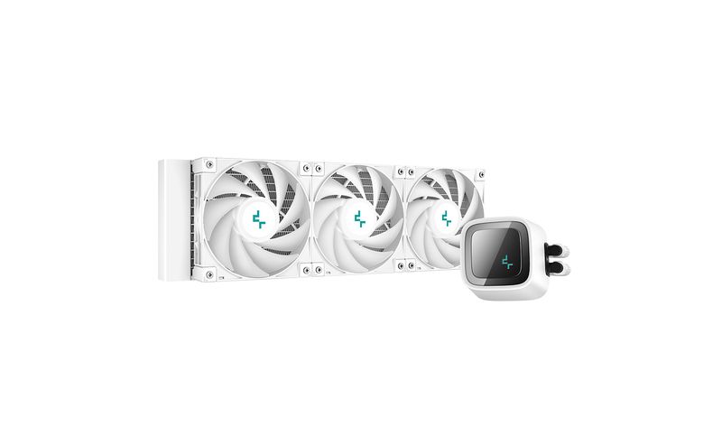 Deepcool-LS720-WH-Processori-sistema-di-raffreddamento-flydende-1-pack-Hvid-120-mm