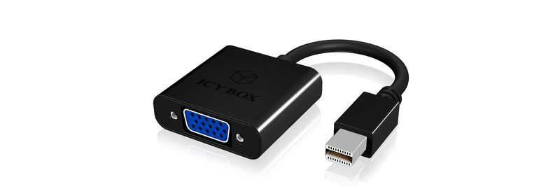 ICY-BOX-IB-AC539-VGA--D-Sub--Mini-DisplayPort-Nero