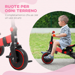 AIYAPLAY-Triciclo-per-Bambini-con-Maniglione-3-in-1-e-Tettuccio-Regolabile-Eta-18-48-Mesi-Rosso