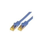 M-Cab 2m Cat7 cavo di rete Blu S/FTP S-STP (CAT7 SFTP RJ45 LSZH 2M BLUE - 10GBIT RAW PATCH CABLE)