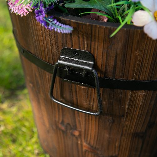 Outsunny-Set-di-3-Vasi-Secchielli-per-Piante-Fiori--Set-Vasi-da-Esterno-in-Legno-di-Diverse-Dimensioni