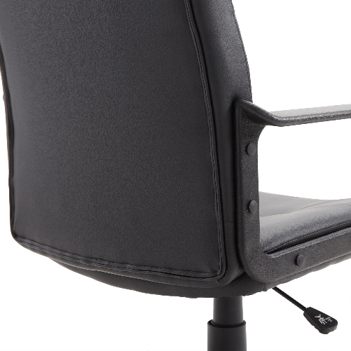 Vinsetto-Sedia-da-Ufficio-Ergonomica-e-Girevole-Poltrona-da-Ufficio-con-Altezza-Regolabile-in-Similpelle-60×60×90-99cm-Nero