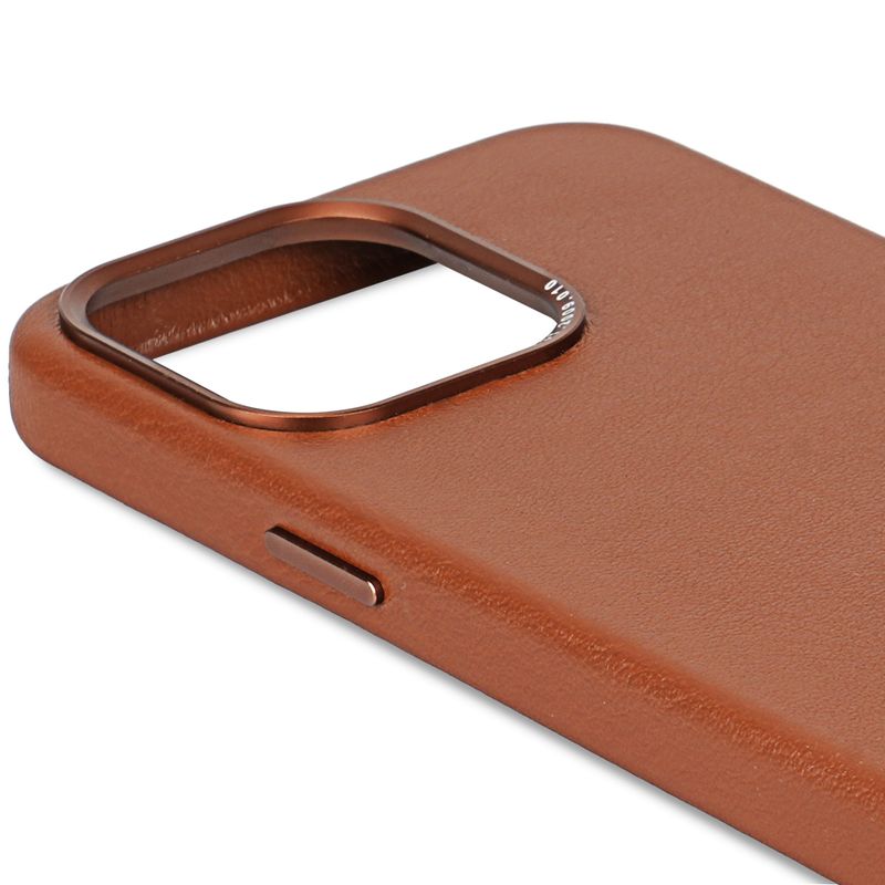 Cover-posteriore-in-pelle-decodificata-per-iPhone-15-Pro-Tan