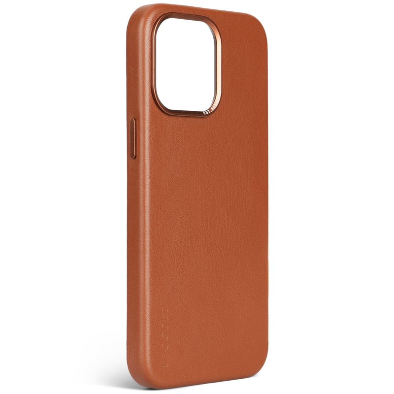 Cover-posteriore-in-pelle-decodificata-per-iPhone-15-Pro-Tan