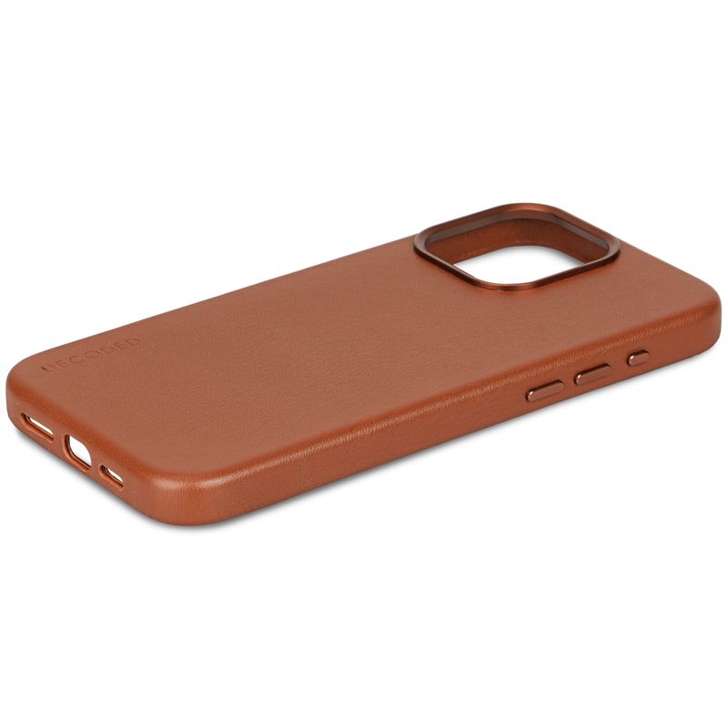 Cover-posteriore-in-pelle-decodificata-per-iPhone-15-Pro-Tan