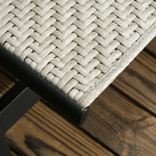 Outsunny-Sdraio-da-Giardino-in-Rattan-e-Alluminio-Regolabile-in-5-Posizioni-con-Ruote-162x60x90-cm