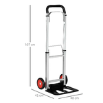 DURHAND-Carrello-Portapacchi-Pieghevole-in-Alluminio-e-Acciaio-con-Maniglia-Telescopica-e-2-Ruote-in-EVA-40x41x107-cm