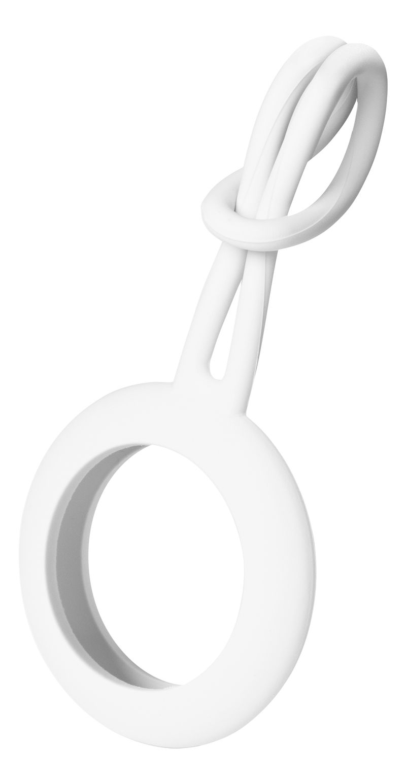 Deltaco-MCASE-TAG14-accessorio-per-localizzatore-e-cercatore-GPS--Deltaco-Apple-Airtag-Silicone-Case-with-Hanger---White