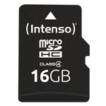 MicroSDHC-16GB-Intenso-Adattatore-CL4-Blister