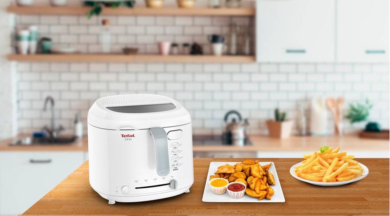 Tefal-Uno-FF2031-Singolo-Friggitrice-Bianco