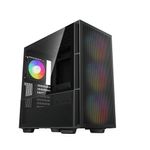 DeepCool CH560 Midi Tower Nero (DeepCool CH560 Black Mid Tower Gaming Case Tempered Glass 4x ARGB Fans E-ATX/ATX/MicroAT