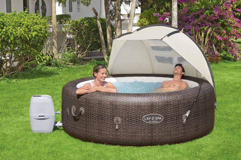 Bestway-Tenda-Parasole-per-Spa-Lay-Z-Spa-183x94x109-cm