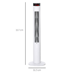 HOMCOM-Ventilatore-a-Colonna-con-3-Velocita-e-4-Modalita-Timer-di-12h-Pannello-LED-e-Telecomando-Bianco