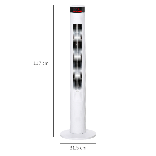 HOMCOM-Ventilatore-a-Colonna-con-3-Velocita-e-4-Modalita-Timer-di-12h-Pannello-LED-e-Telecomando-Bianco