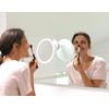 Medisana-88558-Specchio-cosmetico-rotondo-CM-850-con-forte-ventosa