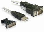 Anschlsse-Kabel-1-x-USB-2.0-Typ-A-Stecker--1-x-Seriell-RS-232-DB9-Stecker-Adapter-1-x-Seriell-RS-232-DB9-Buchse--1-x-Ser