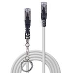 Lindy-47600-cavo-di-rete-Grigio-03-m-Cat6a-S-FTP-S-STP--Lindy-0.3m-Cat.6A-S-FTP-Locking-Network-Cable-Grey-