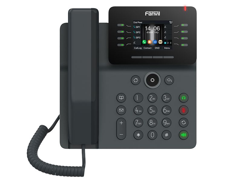 Fanvil-V63-Gigabit-Business-IP-Phone-PoE---Alimentatore-non-incluso