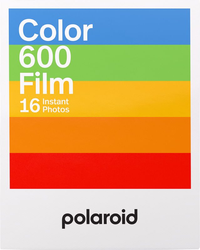 Polaroid-Film-600-Color-16-foto-2x8-foto-colorate-cornice-bianca