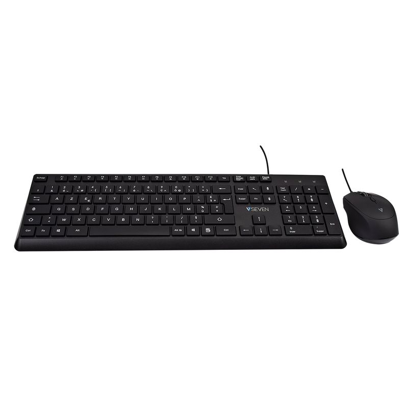 V7-CKU350ES-Combo-tastiera-e-mouse-USB---Layout-Spagna