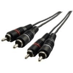 Schwaiger CIK5415 - 2 x RCA - Männlich - 2 x RCA - Männlich - Schwarz - Sichtverpackung (CIK5415533)