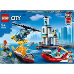 LEGO City Polizia marittima e missione antincendio