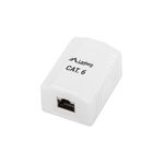 Lanberg OS6-0001-W cassetta di scarico RJ-45 Bianco