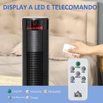 HOMCOM-Ventilatore-a-Colonna-con-3-Velocita-e-4-Modalita-Timer-di-12h-Pannello-LED-e-Telecomando-Nero