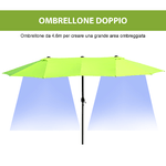 Outsunny-Ombrellone-da-Giardino-Doppio-con-Apertura-a-Manovella-in-Acciaio-e-Poliestere-460x270x240-cm-Verde-Chiaro