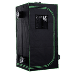 Outsunny Tenda da Coltivazione Idroponica in Mylar e Oxford 600D per Riflettere la Luce grow box grow tenda 80x80x160 cm