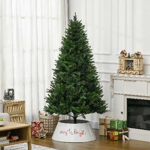 HOMCOM-Albero-di-Natale-Artificiale-180cm-con-786-Rami-2-Sezioni-e-Base-in-Metallo-Verde