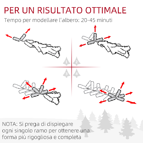 HOMCOM-Albero-di-Natale-Artificiale-180cm-con-786-Rami-2-Sezioni-e-Base-in-Metallo-Verde