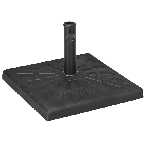 Outsunny-Base-per-Ombrellone-di-19kg-e-51x51x32-cm-in-Resina-e-Acciaio-per-Pali-Ø32mm-Ø38mm-e-Ø48mm-Nero