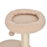 PawHut-Albero-Tiragraffi-Robusto-per-Gatti-con-5-Livelli-Cuccia-Casetta-Giochi-e-Corda-Sisal-Beige-Max-30kg