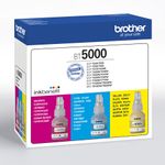 Brother BT5000CLVAL cartuccia d'inchiostro 3 pz Compatibile Ciano, Magenta, Giallo