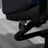 Vinsetto-Set-2-Pezzi-Poltrona-Gaming-Reclinabile-Inclinabile-a-130°-con-Sgabello-Poggiapiedi-Nero-e-Blu-Scuro