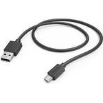 Hama USB-A to Micro USB Quick Charging Cable USB 2.0 1 Metre Black