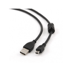 Cablexpert Gembird 1.8m USB 2.0 A/mini-USB cavo USB 1,8 m USB A Mini-USB B Nero