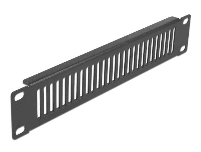 Delock---Pannello-rack--verticale----con-fessure-di-ventilazione---Nero---1U---254-cm--10--