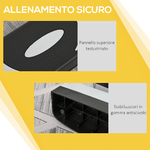 HOMCOM-Stepper-da-Aerobica-Regolabile-in-Altezza-10-15-20-cm-Antiscivolo-Nero-e-Grigio