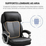 Vinsetto-Poltrona-da-Ufficio-Ergonomica-con-Poggiatesta-Altezza-Regolabile-e-Dondolo-Sedia-Girevole-con-Ruote-68x76x117-125cm-Nero