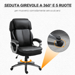 Vinsetto-Poltrona-da-Ufficio-Ergonomica-con-Poggiatesta-Altezza-Regolabile-e-Dondolo-Sedia-Girevole-con-Ruote-68x76x117-125cm-Nero