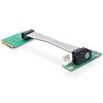 Delock Riser Karte Mini PCI Express > PCI Express x1 links gerichtet (41370)