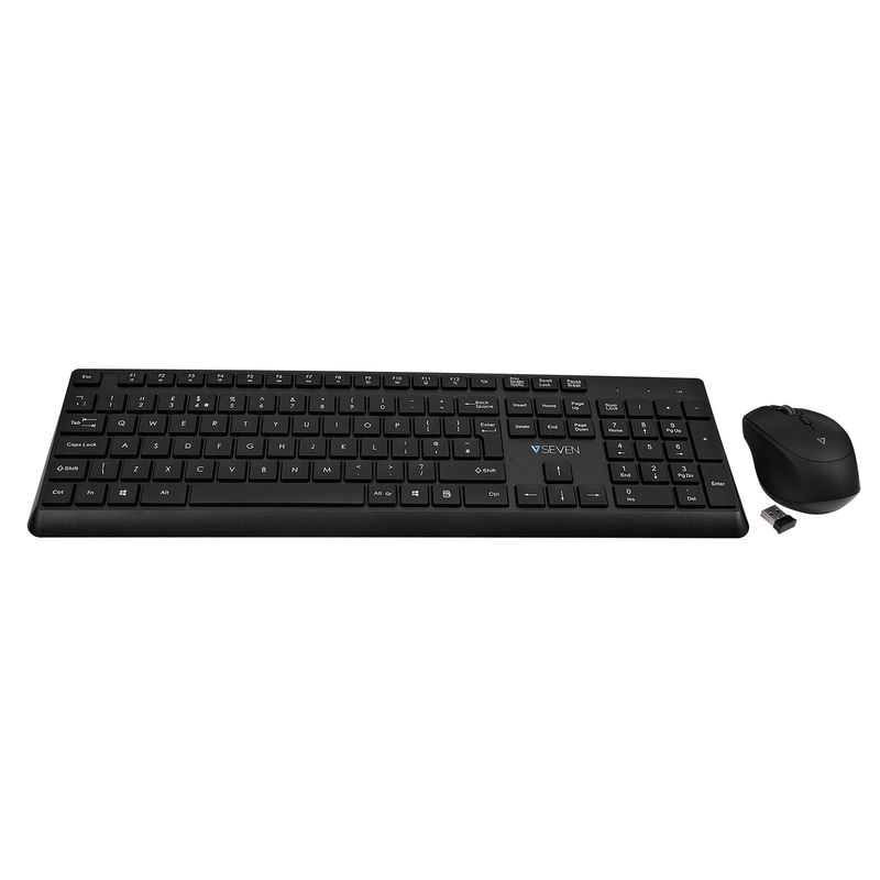 V7-CKW350UK-Combo-Tastiera-e-mouse-wireless---Layout-del-Regno-Unito