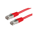 Value Cat6 0.5m cavo di rete Rosso 05 m S/FTP S-STP (Value CAT6 S/FTP CU Ethernet Cable Red 0.5m)