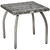 Outsunny-Tavolino-in-Rattan-Sintetico-Tavolino-da-Esterno-Piccolo-per-Giardino-Terrazzo-Impermeabile-Grigio-45x45x44cm