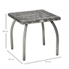 Outsunny-Tavolino-in-Rattan-Sintetico-Tavolino-da-Esterno-Piccolo-per-Giardino-Terrazzo-Impermeabile-Grigio-45x45x44cm
