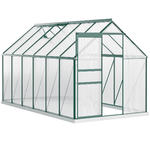 Outsunny-Serra-da-Giardino-in-Policarbonato-190x375x199cm-con-Finestra-Apribile-e-Porta-Scorrevole-Struttura-in-Alluminio-Verde