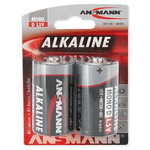 Ansmann Batteria D ANSMANN Rossa 2x Mono Alcalina LR20